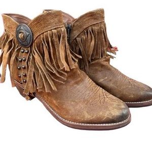 Sam Edelman fringe boots